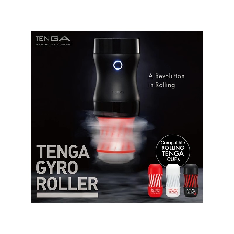 Tenga - Jednorazowy Masturbator Mocny Rolling Tenga Gyro Roller Cup Strong